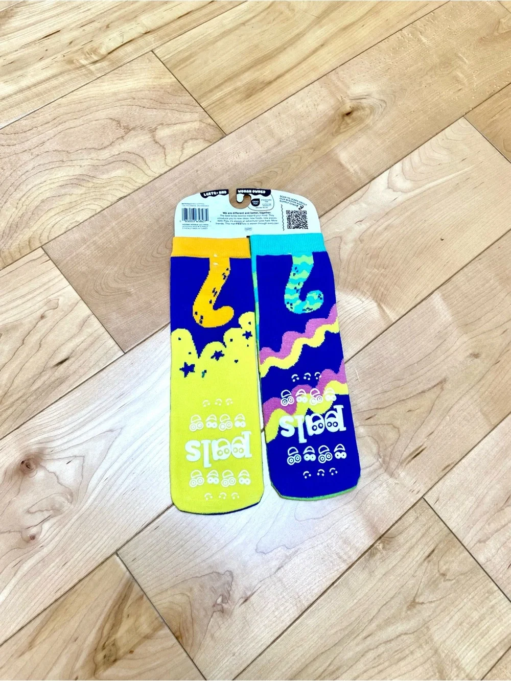 Pals and pinkgabbercat lunar & tick foot friends mismatched Socks kids large